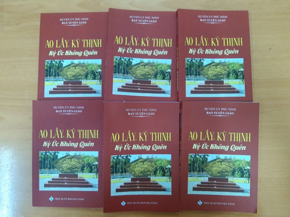 Phú Ninh: Phát hành tập sách “Ao Lầy, Kỳ Thịnh - Ký ức không quên”