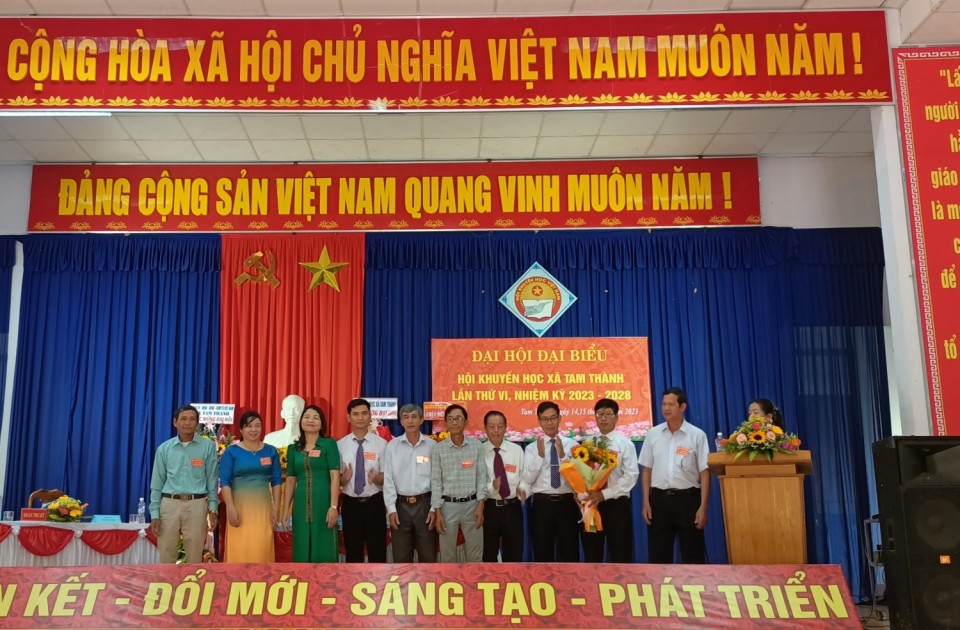 Đại hội Hội khuyến học xã Tam Thành